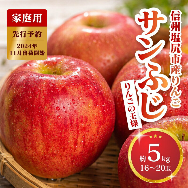 【ふるさと納税】2024年発送　先行予約　【家庭用】　りんご