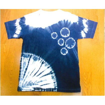 中仙道岩村田宿の伝統工芸 藍染Tシャツ染め体験1名分 【体験チケット/藍染】