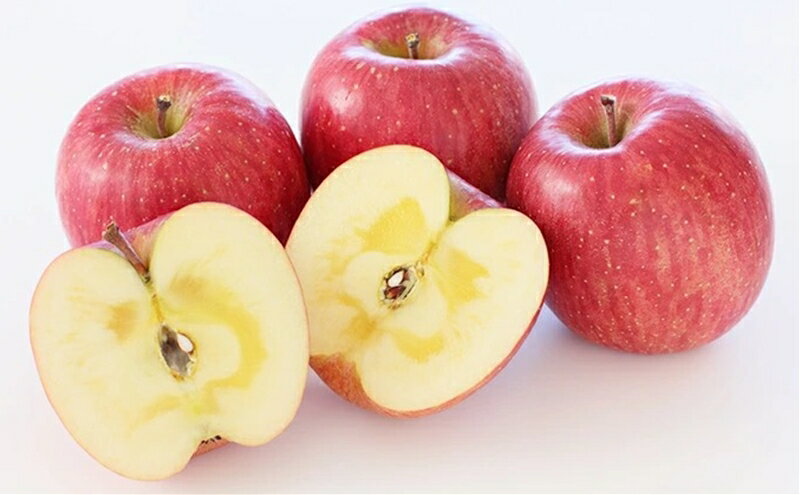 【ふるさと納税】家庭用　サンふじ約10kg（1箱　28・32・36・40・46・50個入り　※小さいりんご含む）＜出荷開始：2022年11月25日～2023年1月10日まで＞【 長野県 佐久市 】のサムネイル