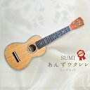 【ふるさと納税】 SUMIあんずウクレレプレミアム ( ソプラノ ) 国産 ソプラノ 信州ウクレレ 弦楽器 あんずの木 杏木 長野県 千曲市