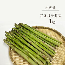 【ふるさと納税】アスパラガス 1kg 長野県産｜ 旬の野菜 長野県 千曲市 画像1