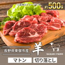 【ふるさと納税】【SASAKI FARM】羊（マトン）切り落とし 約500g