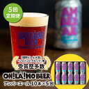 17位! 口コミ数「0件」評価「0」【5回定期便】クラフトビール アンバーエール 10本セット オラホビール お酒 おしゃれ 地ビール ギフト 美味しい 国産 長野県東御市