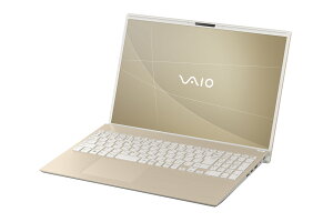 【ふるさと納税】VAIO F16（サテンゴールド）【家電・パソコン・PC・長野県・安曇野市】