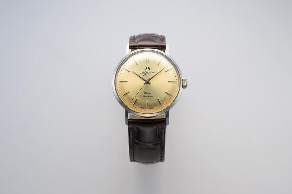 【ふるさと納税】腕時計「Azusa CLASSIC2」ゴールド 腕時計 時計 時間 逸品 プレゼント 記念 職人 長野県 安曇野 安曇野市 信州