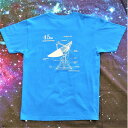 16位! 口コミ数「0件」評価「0」国立天文台野辺山オリジナルTシャツ　-青Lサイズ-【1298461】