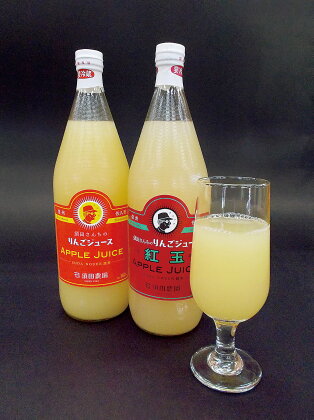 2種類のりんごジュースセット　果汁飲料　100％ジュース　手土産〔CH-04〕