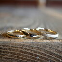 【ふるさと納税】結婚指輪　マリッジリング　K18　イエローゴールド　プラチナ　GURURITO　K18YG/Ptリング作り体験チケット　〔GR-04〕