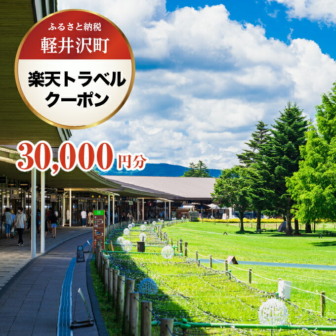 【ふるさと納税】楽天トラベル 軽井沢 長野県軽井沢町の対象施設で使える 楽天トラベルクーポン 寄付額100,000円(クーポン30,000円)【 トラベル 宿泊券 宿泊 旅行 旅行券 星野リゾート プリンスホテル マリオネット ルグラン ザプリンス等 】