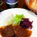 【ふるさと納税】豚肉と信州りんごの黒ビール煮とドイツパンのセット(4人用) 加工食品 ドイツ料理