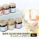 【ふるさと納税】軽井沢 HACHI HIGE HONEY テイスティングギフト 6個入 調味料