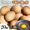 【ふるさと納税】卵20個 3か月定期便