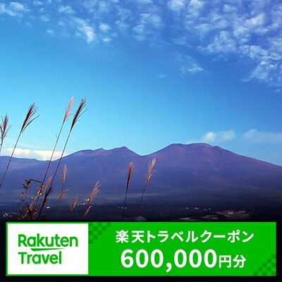 長野県御代田町の対象施設で使える楽天トラベルクーポン（クーポン額600,000円）