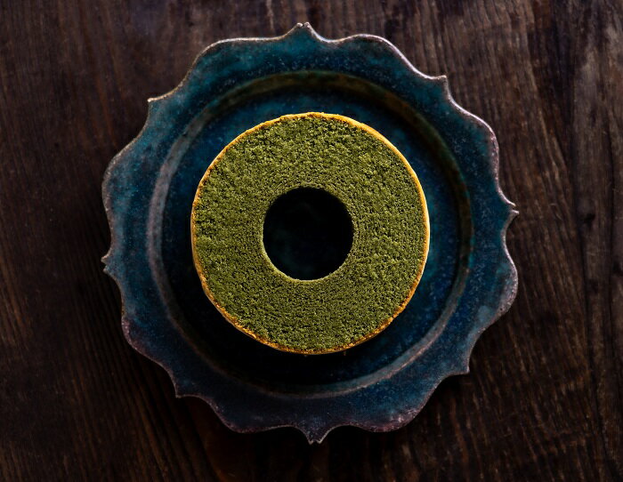 【ふるさと納税】039-004 「結びの木」米粉バウムクーヘン2種 (プレーン・よもぎ)セット