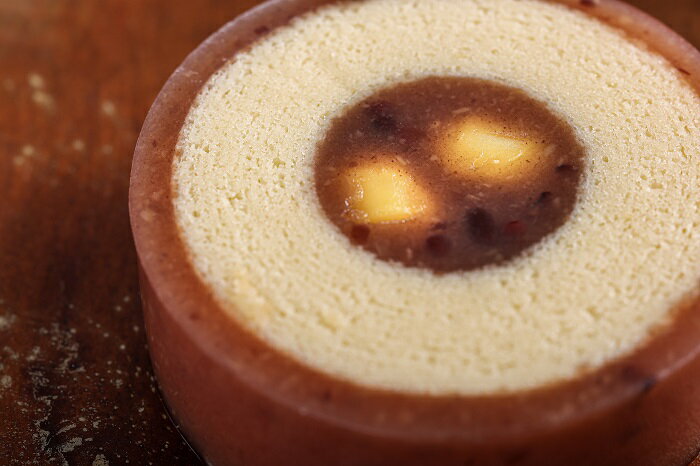 【ふるさと納税】039-005【プレゼント好適品】「結びの木」米粉バウムクーヘン2種(プレーン・栗羊羹)セット