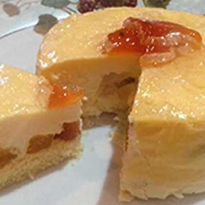 【ふるさと納税】市田柿チーズケーキ【チーズケーキ・お菓子・スイーツ】