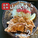 【ふるさと納税】山賊焼き(2枚入り)【配送不可地域:離島】【1559096】
