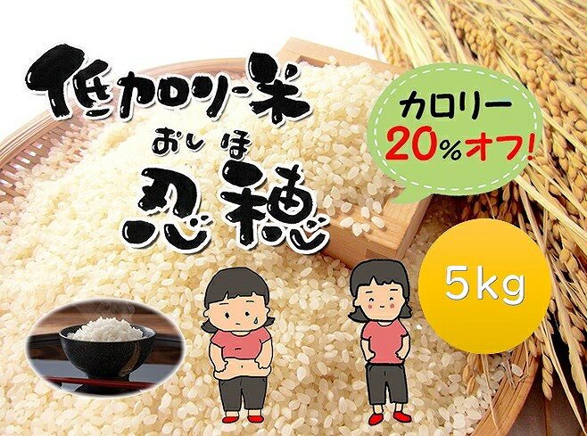 39位! 口コミ数「0件」評価「0」低カロリー米　忍穂（おしほ）5kg