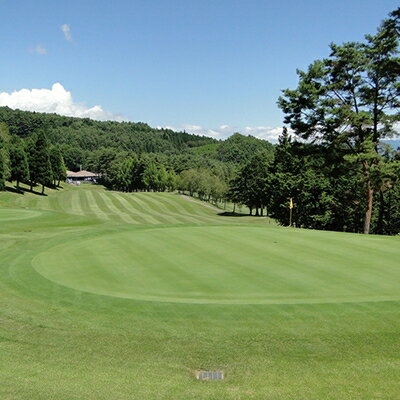 【ふるさと納税】高森カントリークラブ 1Rゴルフプレー招待券(昼食・1ドリンク付) 1組(1名〜) 長野県 信州 南信州 高森町 丘陵コース 【配送不可地域：離島】