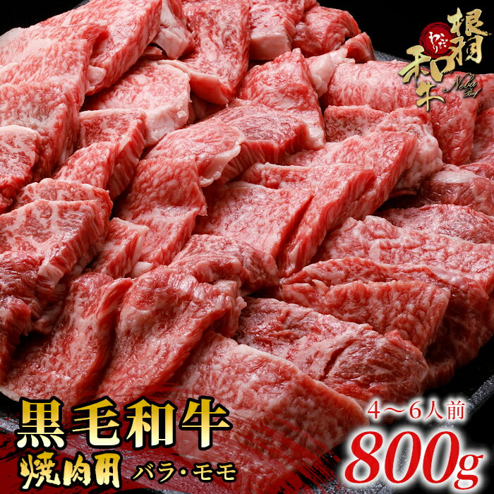 根羽こだわり和牛 焼肉 800g (400g×2) 国産黒毛和牛 BBQ キャンプ バラ肉 モモ肉 盛り合わせ 厳選 牛肉 和牛 焼き肉 18000円 18,000円