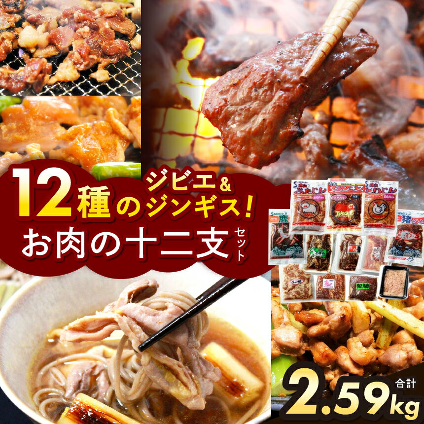 お肉の十二支セット|ジビエ 信州 猪 羊 鹿 熊 馬 マトン 鶏 豚 ジンギス ジビエの聖地 遠山ジンギス セット 肉 里山 長野県 天龍村