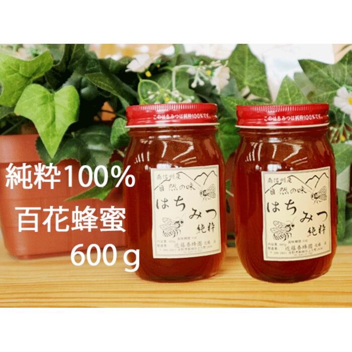 6-A10 国産純粋はちみつ 600g × 2本