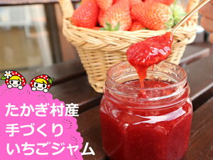 【ふるさと納税】7-N06 喬木村産手摘みいちごジャム 果肉 ゴロゴロ 260g 2個入り ジャム いちごジャム 苺 添加物不使用 喬木村