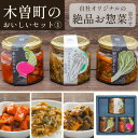 【ふるさと納税】木曽町のおいしいセット〜其の壱〜 惣菜3種セット【1391213】