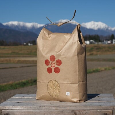 【ふるさと納税】 米 令和7年 栽培期間中農薬・化学肥料不使用 はぜ掛け 天日干し コシヒカリ 玄米 3kg [まるごし農園 長野県 池田町 48110696]