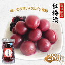 8位! 口コミ数「0件」評価「0」【数量限定】紅梅漬（甘梅漬け）280g [池田町観光協会 長野県 池田町 48110407] 梅 梅干し うめ 梅漬け おつまみ おにぎり