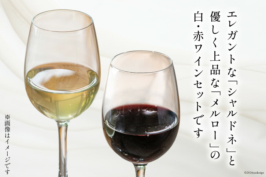 【ふるさと納税】 白 赤 ワイン 2本 セット ジョイア シャルドネ メルロー 各 750ml [Poggio Verde（ポッジョ ヴェルデ） 長野県 池田町 48110667] 白ワイン 赤ワイン わいん 国産ぶどう使用 お酒 酒 アルコール