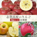 【ふるさと納税】志賀高原季節のりんご定期便3回コース　【定期便・野菜・野菜セット・果物類・フルーツ・シナノスイート・ぐんま名月・サンふじ】　お届け：2022年10月中旬〜12月中旬･･･