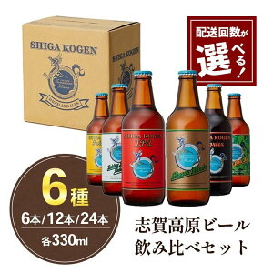 【ふるさと納税】玉村本店 志賀高原ビール24本セット 【 クラフトビール 志賀高原ビール 飲み比べセット ビール 詰め合わせ セット 地ビール 飲み比べ 黒ビール IPA ipa ペールエール ギフト 酒 お酒 アルコール 飲料 志賀高原 長野県 長野 】　【 山ノ内町 】