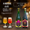 【ふるさと納税】木樽熟成山伏 blonde red 各1本セット【 クラフトビール 木樽熟成 山伏 飲み比べセット 玉村本店 ビール 詰め合わせ セット 地ビール 飲み比べ ギフト 酒 お酒 アルコール 飲料 志賀高原 長野県 長野 】 【 山ノ内町 】