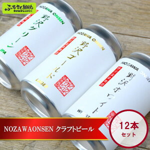 【ふるさと納税】NOZAWAONSEN クラフトビール 12本セット | Q-3