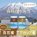 【ふるさと納税】天空の黄金はちみつ　600g×2瓶【数量限定