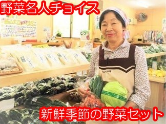 301＊さんさん市場　やさい名人がチョイスする新鮮季節の野菜セット