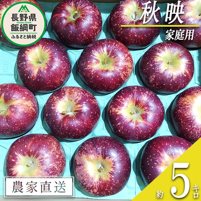 【ふるさと納税】 りんご 秋映 家庭用 5kg 松澤農園 沖