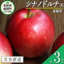 名称 りんご（シナノドルチェ） 内容量 家庭用　3kg 産地 長野県飯綱町産 配送方法 常温 事業者名 ファームたんぽぽ 発送時期 2024年9月下旬からお申込み順に発送予定 備考 ※沖縄県への配送はいたしかねます。 ※発送時期は、例年の発送時期を目安に記載しております。 その年の天候や生育状況により、予告なくお届け時期が前後する場合がありますがご了承ください。 ※りんごの個体差や水分量などにより、表示されている商品規格より1割程度、内容量が少なくなることがありますのでご了承ください。 ※りんごは果汁の多い果実のため、外観上は鮮度が保たれていても、稀に果肉内部に褐変症状が出てしまう場合がございます。 外見から見分けることが難しい症状のため、あらかじめご了承ください。 ※生ものですので冷蔵庫にて保存のうえ、お早めにお召し上がりください。 ※収穫時期が限られているため、日時指定はお受けいたしかねます。 ※画像はイメージです。 ・ふるさと納税よくある質問はこちら ・寄附申込みのキャンセル、返礼品の変更・返品はできません。あらかじめご了承ください。【ふるさと納税】りんご シナノドルチェ 3kg 家庭用 ファームたんぽぽ 沖縄への配送不可 〔 果物 フルーツ 林檎 長野 予約 農家直送 3キロ 10000円 〕【令和6年度収穫分】 発送：2024年9月下旬〜 事業者からのコメント ＜シナノドルチェ　家庭用 3kg＞ シナノドルチェは9月の半ばに収穫できる赤色のりんごで、甘味・酸味をそなえた期待の品種です。 なお、家庭用りんごは傷や変形、サビなどありますが、美味しくお召し上がりいただけます。 「ファームたんぽぽ」は長野県北部の飯綱町（旧牟礼村）の標高600mの中山間地にある農園です。 長野県北部・飯綱町（旧牟礼村）の標高600メートルにある農園で朝夕の寒暖差の中で育つことで美味しいりんごになります。ひとつ、ひとつ手をかけまごころを込めて栽培をしております。早取りせずになるべく完熟してからの収穫、発送を心掛けております。 ・ふるさと納税よくある質問はこちら ・寄附申込みのキャンセル、返礼品の変更・返品はできません。寄附者の都合で返礼品が届けられなかった場合、返礼品等の再送はいたしません。あらかじめご了承ください。 ・この商品はふるさと納税の返礼品です。スマートフォンでは「買い物かごに入れる」と表記されておりますが、寄附申込みとなりますのでご了承ください。