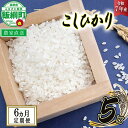【ふるさと納税】 米 こしひかり 5kg × 6回 (6ヶ月定期便) ( 令和7年産 ) 山岸ファームのお米 沖縄県への配送不可 長野県 飯綱町 〔 コシヒカリ 白米 精米 お米 信州 予約 農家直送 〕 2025年10月上旬頃から順次発送予定(4)