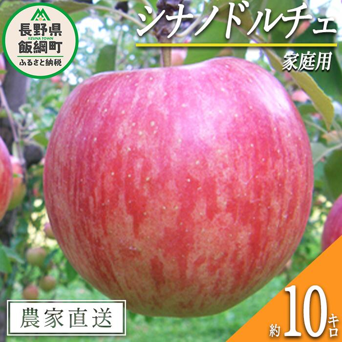 【ふるさと納税】 りんご シナノドルチェ 家庭用 10kg 