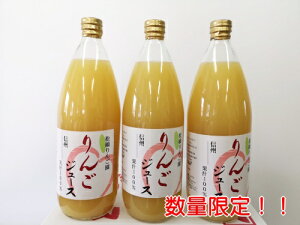 【ふるさと納税】 飯綱町産 りんごジュース 1000mL × 6本 ※沖縄および離島への配送不可 サンふじ りんご果汁100％ 長野県 飯綱町 【 飲料 果実飲料 長野 信州 リンゴジュース りんご 林檎 リンゴ 】