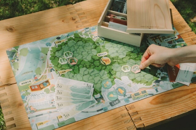 林業ボードゲーム「FOREST BALANCE GAME」[スギ木箱入]