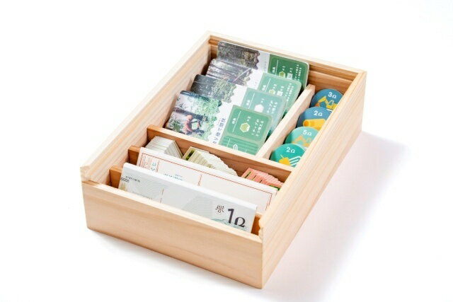 【ふるさと納税】林業ボードゲーム「FOREST BALANCE GAME」〈スギ木箱入〉