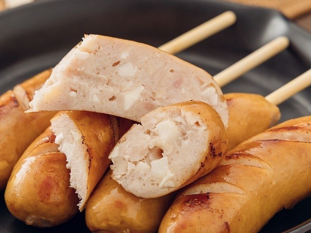 水戸屋の自然薯入り フランクフルト やまいもの腸詰め