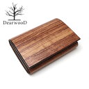 【ふるさと納税】DearwooD Card Case