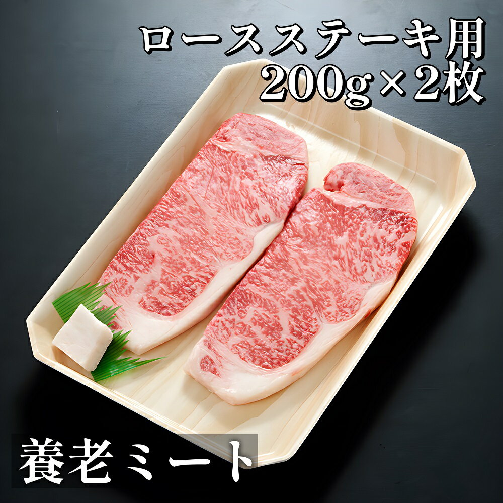 飛騨牛 ロースステーキ用 200g×2枚