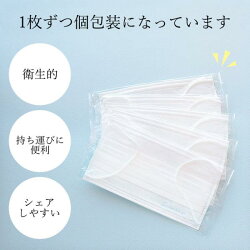 【ふるさと納税】【3カ月定期便】【日本製】ふんわり口元コットン100% 不織布マスク 30枚入り 個包装 2箱セット （60枚）敏感肌 【清流パッケージ】･･･ 画像2