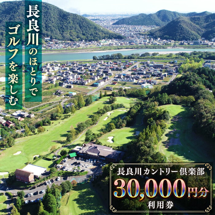 【ふるさと納税】利用券 長良川カントリー倶楽部 利用券【30000円分】 ゴルフチケット ゴルフ場 ゴルフ券 長良川CC 岐阜 ゴルフ場 プレー券 30000円...