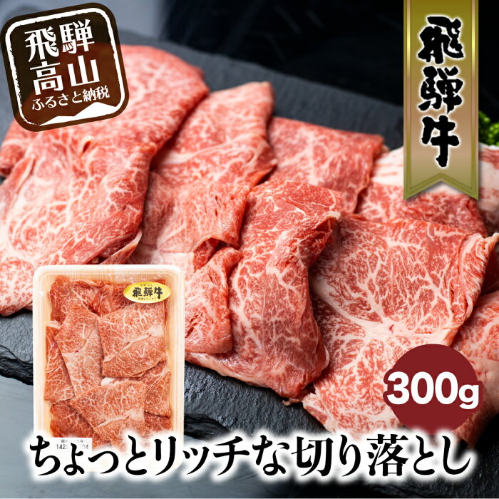 【ふるさと納税】 飛騨牛 切り落とし 300g みすじ ウデ 訳アリ 不揃い 冷凍 すきやき しゃぶしゃぶ すき焼き 赤身 希少部位 御歳暮 お歳暮 熨斗 のし 和牛 黒毛和牛 国産牛 牛肉 肉 岐阜 飛騨高山 ブランド牛 高級 ギフト 10000円 1万円 TR3450